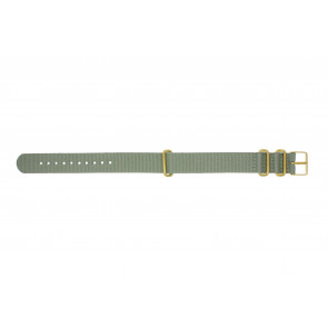 Timex bracelet de montre PW2P88500 Nylon Vert 18mm
