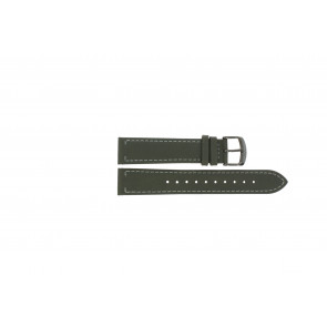 Bracelet de montre Timex PW2P96000 Cuir Gris 20mm