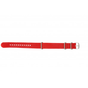 Bracelet de montre Timex PW4B04500 Textile Rouge 20mm