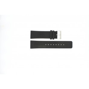 Skagen bracelet de montre 833XLSLB / 833XLSLN Cuir Noir 25mm