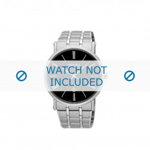 Bracelet de montre Seiko 7N39-0CA0 / SKP393P1 Acier 24mm