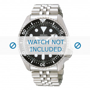 Bracelet de montre Seiko 7S26-0020 / SKX007K2 / 44G1JZ Acier 22mm