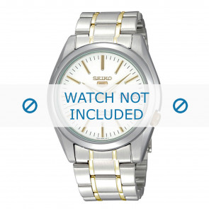 Bracelet de montre Seiko 7S26-01V0 / SNKL47K1 / M0KJ211Z0 Acier Bicolore 18mm