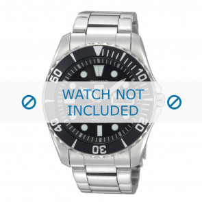 Seiko bracelet de montre 7S36-03C0-SNZF17K1 Métal Argent 22mm