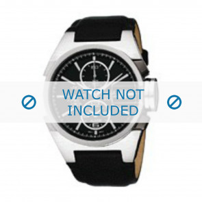 Bracelet de montre Pulsar YM62-X156 Cuir Noir 18mm