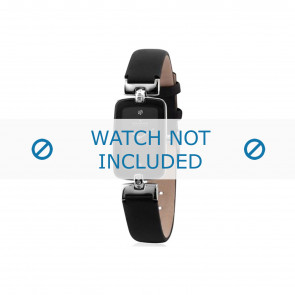 Bracelet de montre Skagen H01SSLB Cuir Noir 10mm