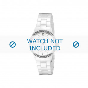Skagen bracelet de montre 347SSXWC Céramique Blanc 16mm