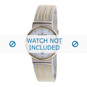 Bracelet de montre Skagen 355SSGS Acier Bicolore 14mm