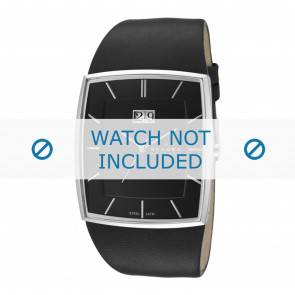 Bracelet de montre Skagen 567LSLB / 567LSLB1 Cuir Noir 32mm