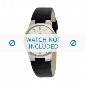 Skagen bracelet de montre 433SSGL1 Cuir Brun foncé 16mm