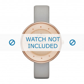 Skagen bracelet de montre SKW2139 Cuir Brun 14mm