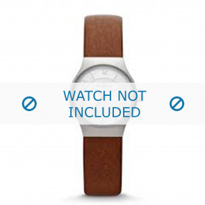 Skagen bracelet de montre SKW2205 Cuir Brun