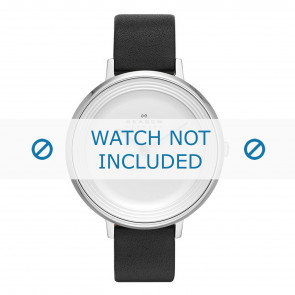 Skagen bracelet de montre SKW2261 Cuir Noir