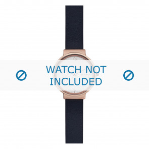 Bracelet de montre Skagen SKW2608 Cuir Noir 14mm