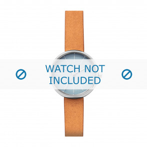 Bracelet de montre Skagen SKW2620 Cuir Beige 12mm