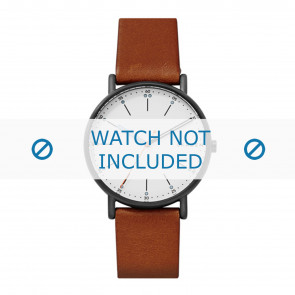Bracelet de montre Skagen SKW6374 Cuir Brun 20mm