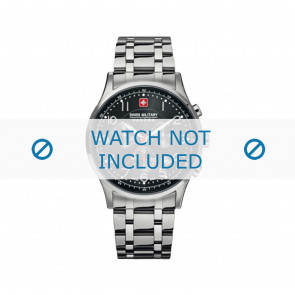 Bracelet de montre Swiss Military Hanowa 06-5187.04.007 Acier 22mm