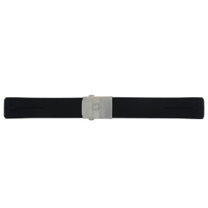 Tissot bracelet de montre T013.420.4 - T603026462 / T047.420 Plastique Noir 21mm