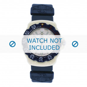 Tag Heuer bracelet de montre  387.513-BS0079 Plastique Bleu