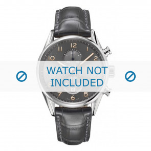 Tag Heuer bracelet de montre CAR2013-FC6313 Cuir Gris + coutures grises