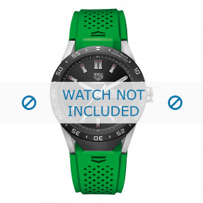 Tag Heuer bracelet de montre SAR8A80-FT6059 Silicone Vert