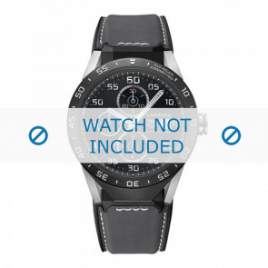 Bracelet de montre Tag Heuer SAR8A80 / FT6073 Silicone Gris 22mm