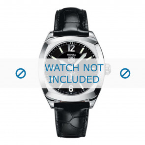 Bracelet de montre Tag Heuer WR2110.FC6164 Peau de crocodile Noir 20mm