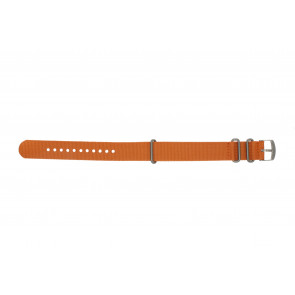 Bracelet de montre Timex 4B04600 Nylon Orange 20mm