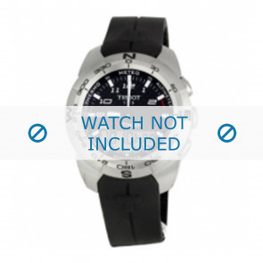 Tissot bracelet de montre T013.420.4 - T603026462 / T047.420 Plastique Noir 21mm