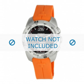 Tissot bracelet de montre T047.420.1 T-Touch Expert - T603026664 Plastique Orange 21mm
