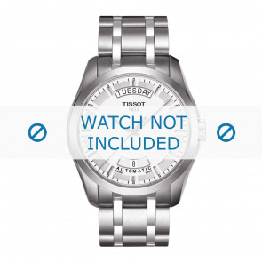 Tissot bracelet de montre T035.407.A - T605028315 / T035.410.A Métal Argent 22mm