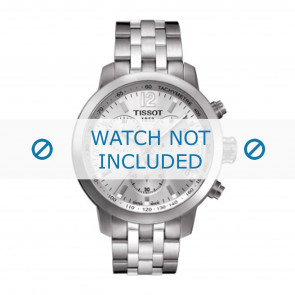 Tissot bracelet de montre T055.417.A PRC 200 - T605031423 Métal Argent 19mm