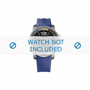 Tommy Hilfiger bracelet de montre TH-229-1-34-1519 / TH679301652 / 1791008 Caoutchouc Bleu 22mm