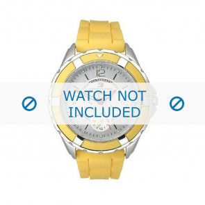 Tommy Hilfiger bracelet de montre TH679300945 / TH-47-3-14-0708 - 1780744 Caoutchouc Jaune 17mm