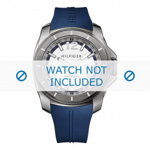 Tommy Hilfiger bracelet de montre 1791113 - TH-113-1-34-1765 - 679301776 Silicone Bleu 20mm