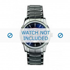 Tommy Hilfiger bracelet de montre TH-02-1-14-0623 / TH679000610 Métal Argent 22mm