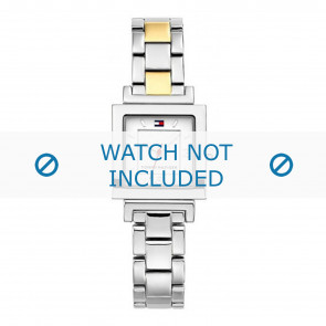 Tommy Hilfiger bracelet de montre TH-33-3-25-0677 - TH679000636 - TH670600677 / 1780718 Métal Bicolore 14mm