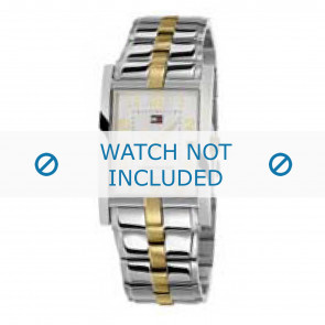 Tommy Hilfiger bracelet de montre TH-38-1-14-0688 - TH679000642 / 1710151 Métal Bicolore 21mm