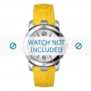 Tommy Hilfiger bracelet de montre TH-44-3-14-0721 - TH679300934 / 1780737 Caoutchouc Jaune 17mm