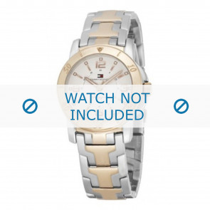Tommy Hilfiger bracelet de montre TH-44-3-20-0699 - TH679000898 / 1780742 Métal Bicolore 17mm