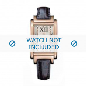 Tommy Hilfiger bracelet de montre TH-62-3-34-0751 / TH1780828 Cuir Bordeaux + coutures défaut