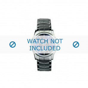 Tommy Hilfiger bracelet de montre TH-02-1-14-0623 / TH679000610 / TH1710108 Métal Argent