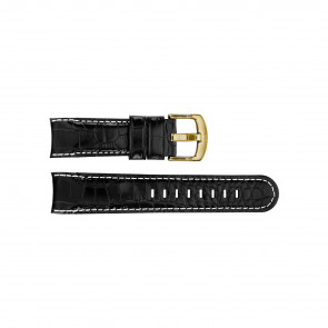 Bracelet de montre TW Steel TWB113 Cuir Noir 24mm