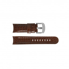 TW Steel bracelet de montre TWB126 Cuir Brun 22mm + coutures brunes