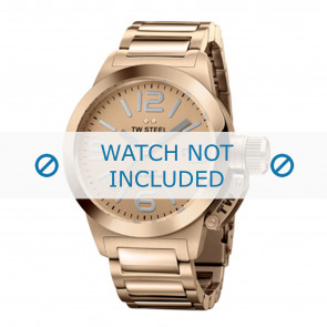 TW Steel bracelet de montre TWB303 / TW303 Métal Rosé 20mm