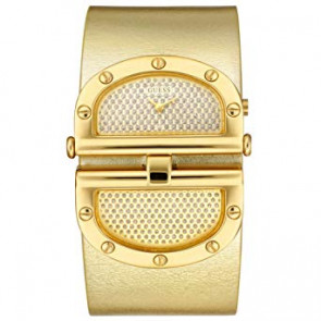 Bracelet de montre Guess w12505L1 / 172780 Cuir Plaqué or 40mm
