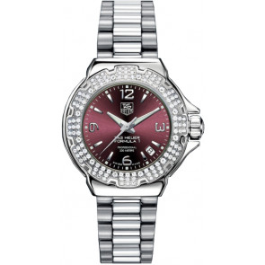 Bracelet de montre Tag Heuer WAC1219-BA0852 Acier 17mm