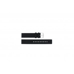 Bracelet de montre Universel 21901.10.20 Silicone Noir 20mm
