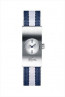 Lacoste bracelet de montre 2000316 / LC-06-3-14-0011 Cuir Bleu 13mm + coutures  bleues