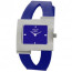 Bracelet de montre Davis 1401 / 1403 Cuir Bleu 10mm